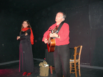 Mauris et Aurélie PEGLION au Théâtre du Pois-chiche