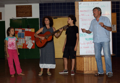 Gigi Pantais ai Rescòntres Occitans en Provença d'Ambrun (Julhet dau 2008)