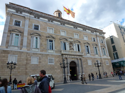 Barcelona : Palau de la Generalitat.