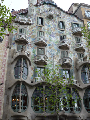 La Casa Batlló.